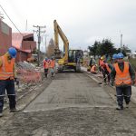 Archivo Fotos trabajos pavimentación Puerto Aguirre