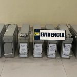 Evidencia recuperación baterías sustraídas desde Puerto Ibáñez