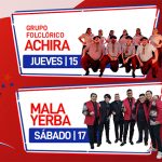 Cartelera COY weekend music 2022