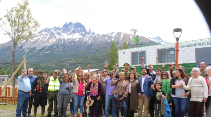 Carabineros Aysén refuerza la seguridad en periodo estival pone en funcionamiento Sistema Modular Móvil en Villa Cerro Castillo