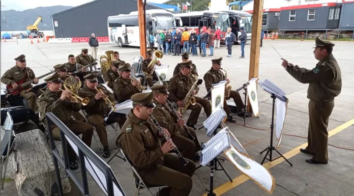 Banda Benemérita se suma al “Carnaval del Agua” y serán protagonistas en “Aysén Canta con Carabineros”