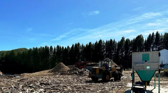 Un 80% de avance presenta construcción de planta de pellet de Coyhaique