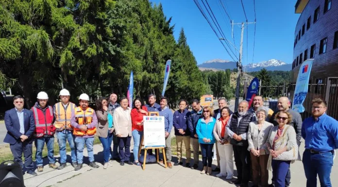 Partió Pavimentación de la Calle Jorge Ibar de Coyhaique