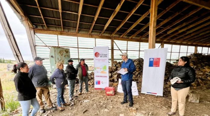 En Valle Simpson se lanzó el Sello Calidad de Leña 2024