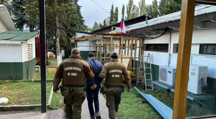 Carabineros de Coyhaique detuvo por tercera vez en la última semana a sujeto con múltiples antecedentes previos
