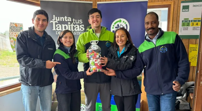 Edelaysen se une en una alianza público-privada para la recolección de tapas y pilas en desuso en Puerto Aysén