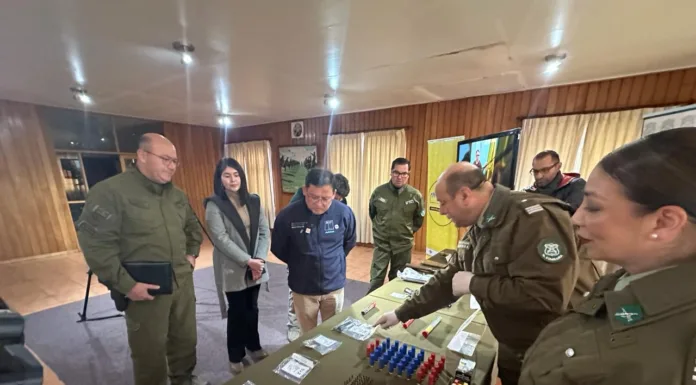 Armas, municiones y bengalas son enviadas a Santiago para su destrucción