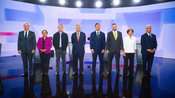 Los 8 candidatos presidenciales enfrentan su segundo debate