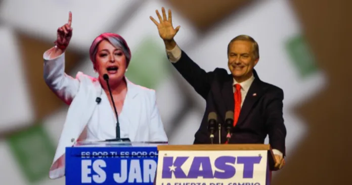 Jara en aprietos, un Kast confiado y los deseados votos de Parisi: los ganadores de las presidenciales
