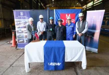 ASENAV comienza la construcción de barcaza que conectará el Lago O’Higgins