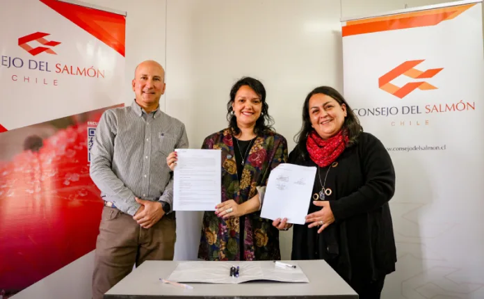 Consejo del Salmón y ONG Canales firman convenio para impulsar agenda de trabajo entre salmonicultura y educación técnico-profesional