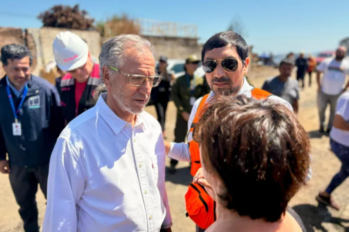 Biministro García despliega agenda en el Biobío para apoyar la recuperación productiva tras incendios forestales