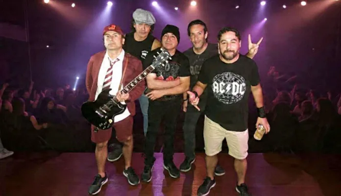 Tributo a AC/DC llega con todo su “Rock And Roll” a Dreams Coyhaique