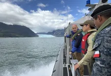 PDI, ARMADA Y CONAF REALIZAN DILIGENCIAS POR USO DE MOTOS DE AGUA EN LAGUNA SAN RAFAEL