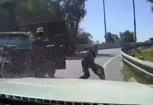 Chofer que arrolló a delincuente confirma disparos en su contra: “Lo atropello fácil a 80 o 100 km/h”