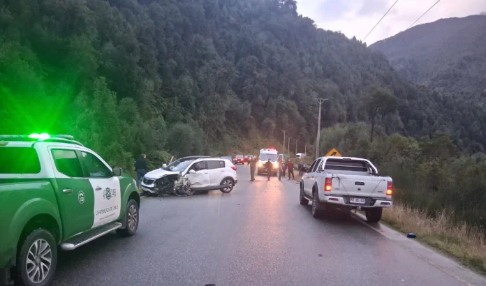 Carabineros en coordinación con la Fiscalía investiga fatal accidente de tránsito el acceso a Puerto Cisnes
