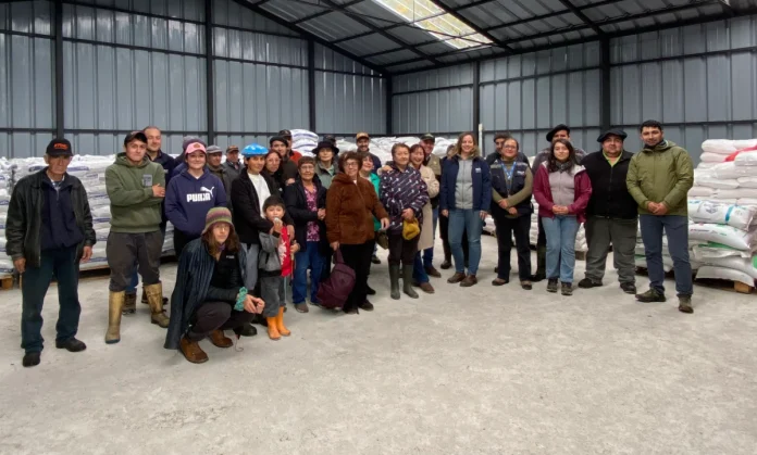 INDAP ENTREGA MÁS DE 23 TONELADAS DE ALIMENTACIÓN INVERNAL EN LA JUNTA.