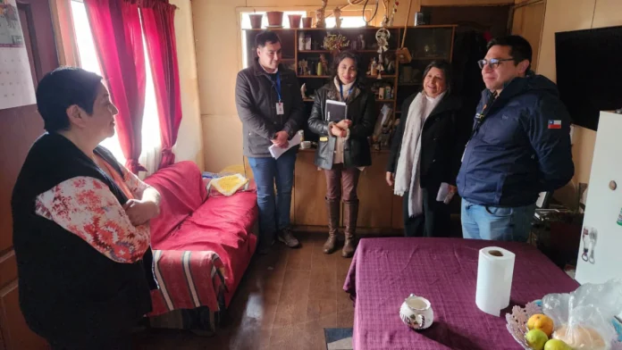 54 familias de la región de Aysén inician intervención para mejorar las condiciones de sus viviendas