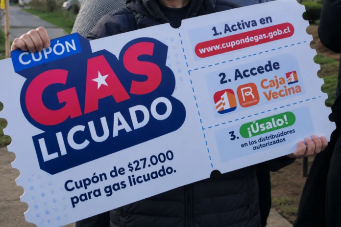 Gobierno implementa cupón de gas licuado con aporte de $27 mil para hogares vulnerables