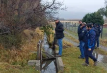 Entregan terrenos para revestimiento de canales por $117 millones en Río Ibáñez