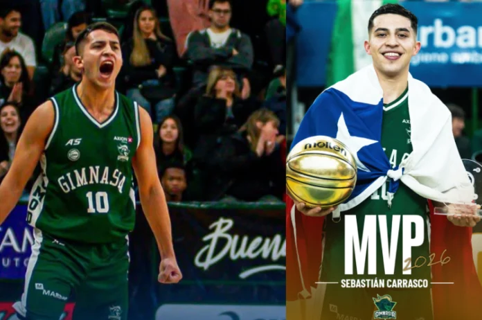 Histórico: chileno Sebastián Carrasco se corona campeón de la Liga Nacional de Básquetbol de Argentina y es elegido MVP de la final