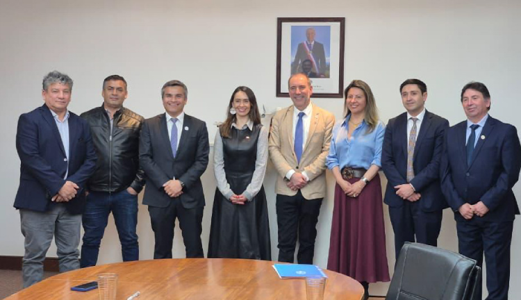 reunion con ministro de transportes