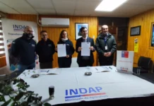 Seremi de Salud e INDAP Aysén renuevan convenio de colaboración para resguardar la salud de la Agricultura Familiar Campesina.
