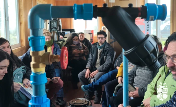 Taller práctico de riego fortalece las capacidades de productores ayseninos